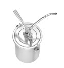 Pojemnik ze stali nierdzewnej do sosów z dyspenserem, HENDI, 4,5L, ⌀180x(H)420mm
