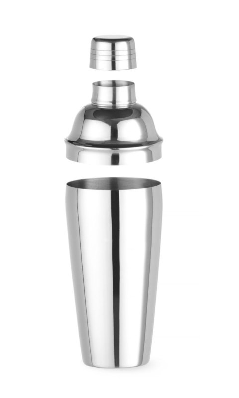 Shaker 3-częściowy Cobbler, BarUp, 0,75L, ⌀80x(H)240mm