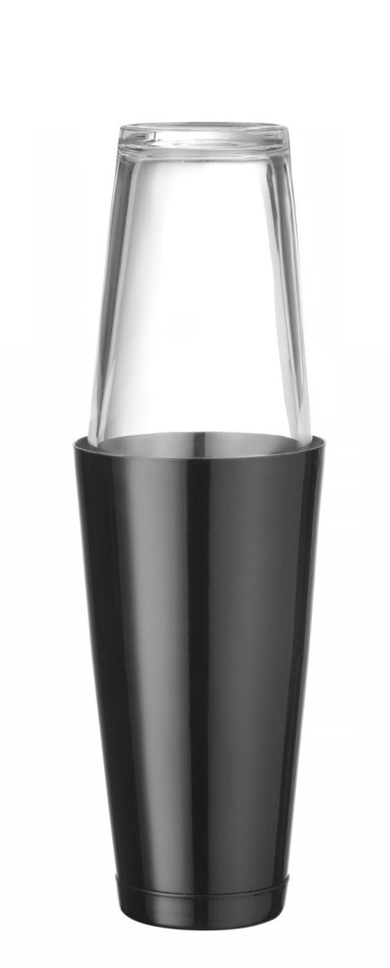 Shaker bostoński, BarUp, 0,8L, czarny, ⌀x(H)mm