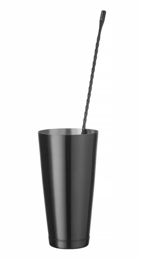 Shaker bostoński, BarUp, 0,8L, czarny, ⌀x(H)mm