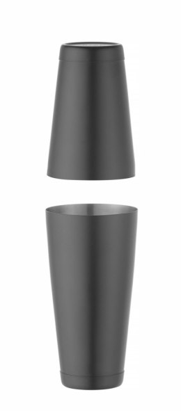 Shaker bostoński Tin-on-Tin, BarUp, 0,8L, czarny, ⌀90mm