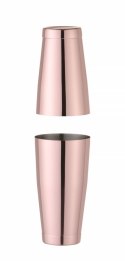 Shaker bostoński Tin-on-Tin, BarUp, 0,8L, miedziany, ⌀90mm
