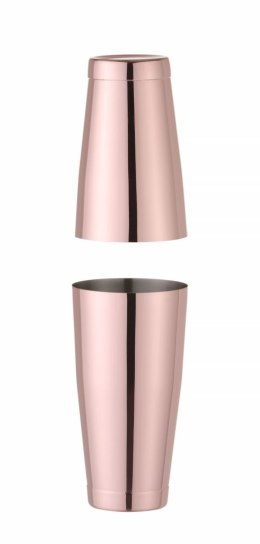 Shaker bostoński Tin-on-Tin, BarUp, 0,8L, miedziany, ⌀90mm