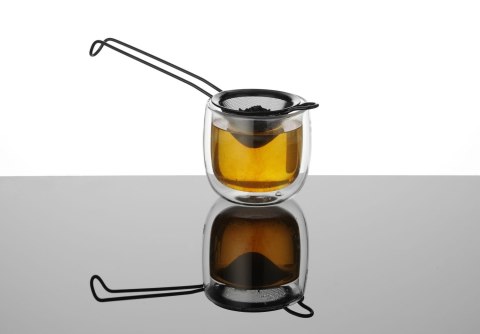 Sitko barmańskie stożkowe, BarUp, czarny, ⌀75x220mm