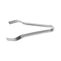 Szczypce do lodu - zestaw 2 szt., BarUp, srebrny, (L)180mm
