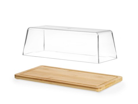 Taca bambusowa z pokrywką, 320x160x(H)110mm