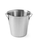 Wiadro do szampana, BarUp, 3,5L, srebrny, ⌀210x(H)210mm