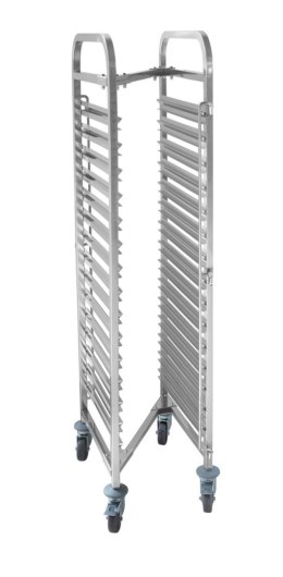 Wózek do transportu pojemników 15×GN 1/1, 445x610x(H)1710mm
