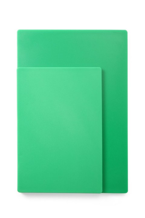 Deska do krojenia HACCP 450x300x13 mm zielona do warzyw