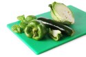 Deska do krojenia HACCP 600x400x18mm zielona do warzyw