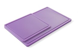 Deska do krojenia HACCP - GN 1/1 fioletowa 530x325x15 mm