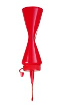 Dyspenser do zimnych sosów, czerwony, o50x(H)185mm 200ml
