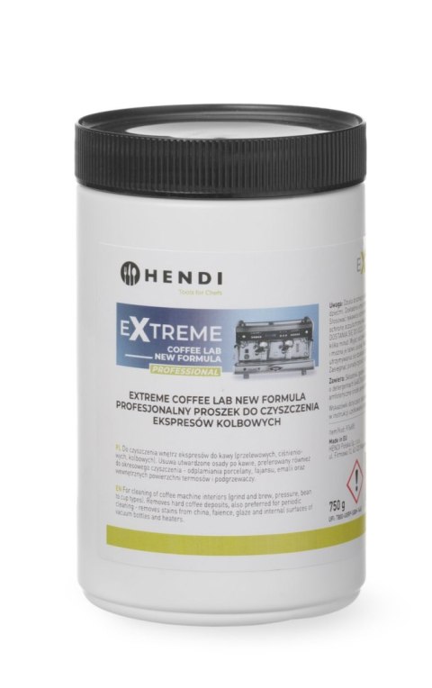 Extreme Coffee Lab profesjonalny proszek do czyszczenia ekspresów kolbowych, 0,75 kg