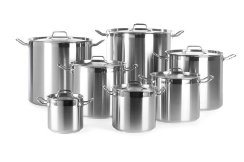 Garnek wysoki z pokrywką, dno "Sandwich" 3L, ⌀160x(H)150mm
