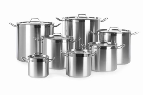 Garnek wysoki z pokrywką, dno "Sandwich" 3L, ⌀160x(H)150mm