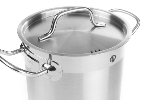 Garnek wysoki z pokrywką, dno "Sandwich" 3L, ⌀160x(H)150mm