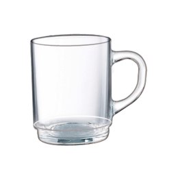 Kubek Bock, Arcoroc, 250 ml transparentny, 6 szt., ⌀68x(H)89mm