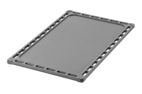Płyta grillowa żeliwna, dwustronna GN 1/1, 325x530mm