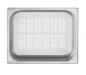 Pojemnik GN 1/2 - perforowany - 530x325 mm wysokość 65 mm