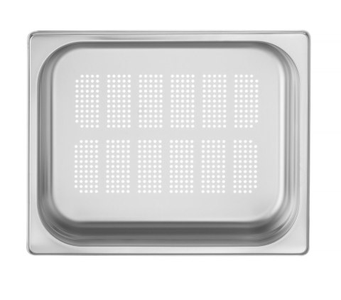Pojemnik GN 1/2 - perforowany - 530x325 mm wysokość 65 mm