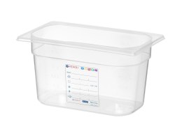 Pojemnik GN 1/4 HACCP z polipropylenu 150mm
