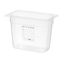 Pojemnik GN 1/4 HACCP z polipropylenu 200mm