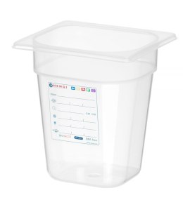 Pojemnik GN 1/6 HACCP z polipropylenu 200mm