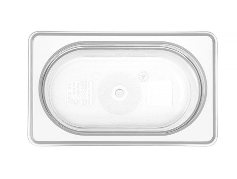Pojemnik GN 1/9 z polipropylenu 100 mm transparentny
