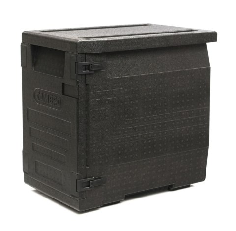 Pojemnik termoizolacyjny Cam GoBox ładowany od przodu, GN 1/1, 86 l, Cambro, GN 1/1, 86L, czarny, 640x440x(H)625mm