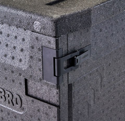 Pojemnik termoizolacyjny Cam GoBox ładowany od przodu, GN 1/1, 86 l, Cambro, GN 1/1, 86L, czarny, 640x440x(H)625mm