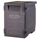 Pojemnik termoizolacyjny Cam GoBox ładowany od przodu, GN 1/1, 86 l, Cambro, GN 1/1, 86L, czarny, 640x440x(H)625mm