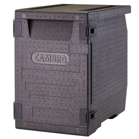 Pojemnik termoizolacyjny Cam GoBox ładowany od przodu, GN 1/1, 86 l, Cambro, GN 1/1, 86L, czarny, 640x440x(H)625mm