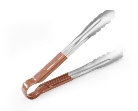 Szczypce do serwowania HACCP , brązowy, (L)250mm