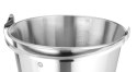 Wiadro z pierścieniem Profi Line, HENDI, Profi Line, 15L, ⌀305x(H)330mm