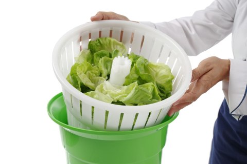 Wirówka do sałaty, HENDI, 12L, zielony, ⌀335x(H)430mm
