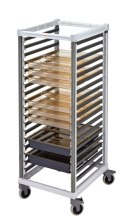 Wózek Camshelving do transportu pojemników, 18 × GN 2/1