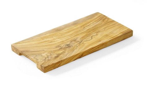 Deska do serwowania z drewna oliwnego, prostokątna 300x150x(H)18