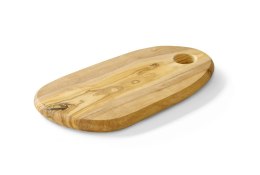 Deska do serwowania z drewna oliwnego, z otworem 250x165x(H)18