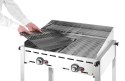 Grill " Green Fire" 2 - palnikowy 2 palniki - bez półki 11,6kW, 740x615x(H)825mm