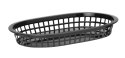 Koszyk do pieczywa owalny czarny 272x175x(H)38mm