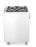 Kuchnia gazowa - 5-palnikowa z konwekcyjnym piekarnikiem i grillem 230V/2900W, 14,3kW, 900x653x(H)900mm