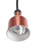 Lampa do podgrzewania potraw - wisząca - śr.175x(H)250mm miedziana
