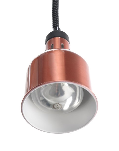 Lampa do podgrzewania potraw - wisząca - śr.175x(H)250mm miedziana