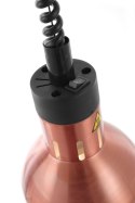 Lampa do podgrzewania potraw - wisząca - śr.175x(H)250mm miedziana