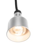 Lampa do podgrzewania potraw - wisząca - śr.175x(H)250mm srebrna