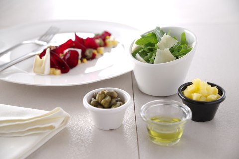Miseczka ramekin, 45ml, czarny, 12 szt., ⌀60x(H)35mm