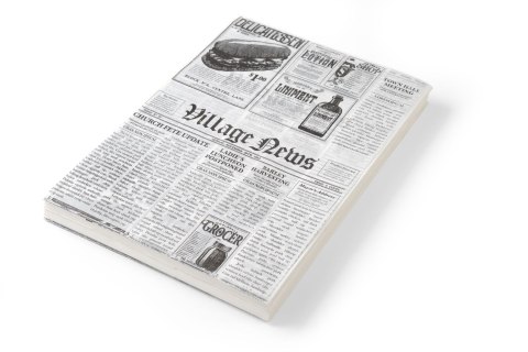 Papier pergaminowy, wydruk gazety, 500 szt., 250x350mm