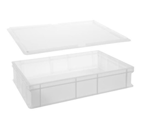 Pojemnik na ciasto do pizzy 14L 600x400x(H)75mm