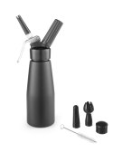 Syfon do bitej śmietany 0,5L, czarny, ⌀80x(H)260mm