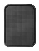 Taca z polipropylenu - FAST FOOD 305x415(H)20 mm czarna